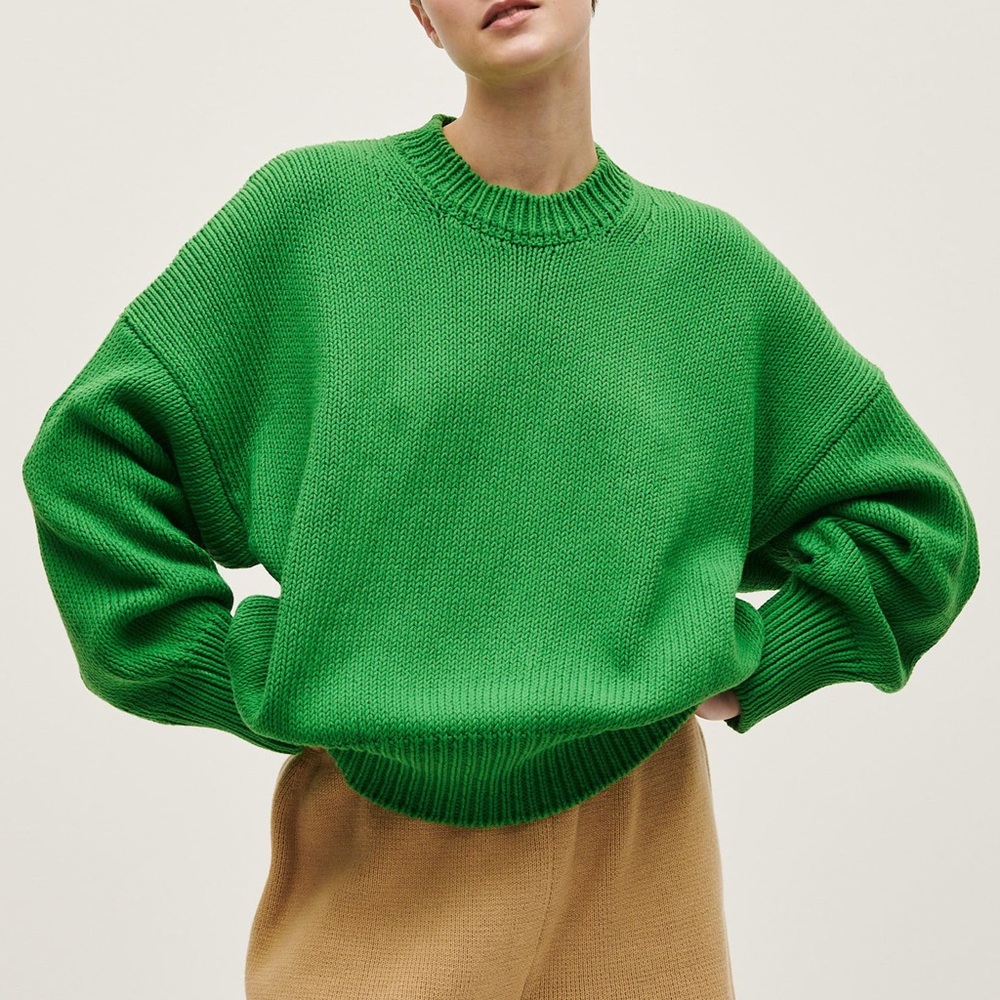 Babaa jumper no16 wild fern